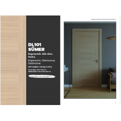 KALE MELAMİNLİ KAPI PANELİ / SÜMER